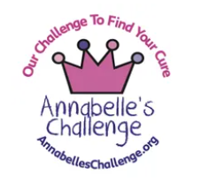 Logo for Annabelle's Challenge. A pink crown.