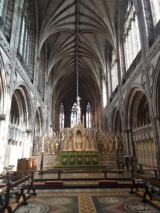 Photo of Lichfield Cathedral, the venue for last week’s Lichfield Volunteers' Fair.